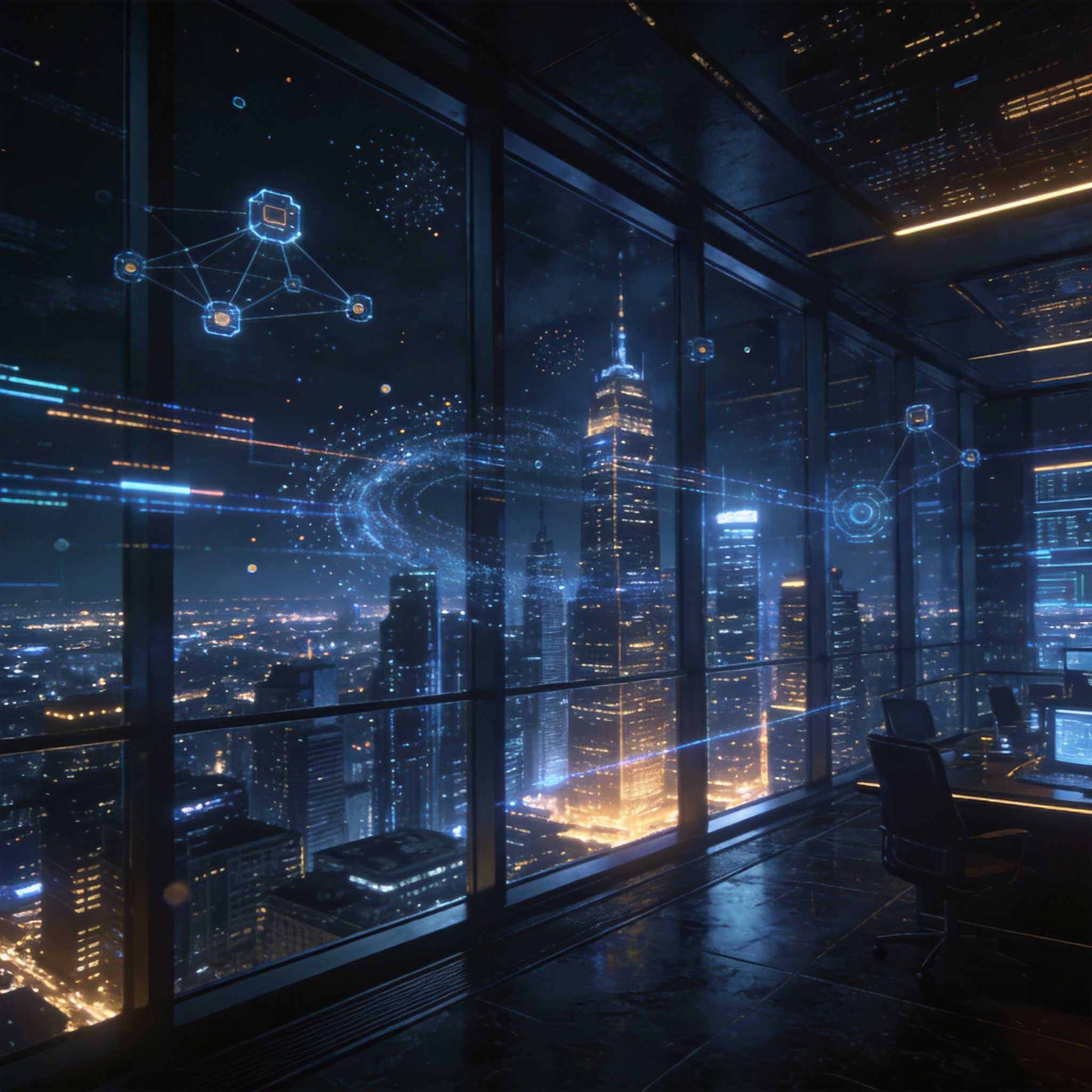 Crypto Intelligence Hub Background